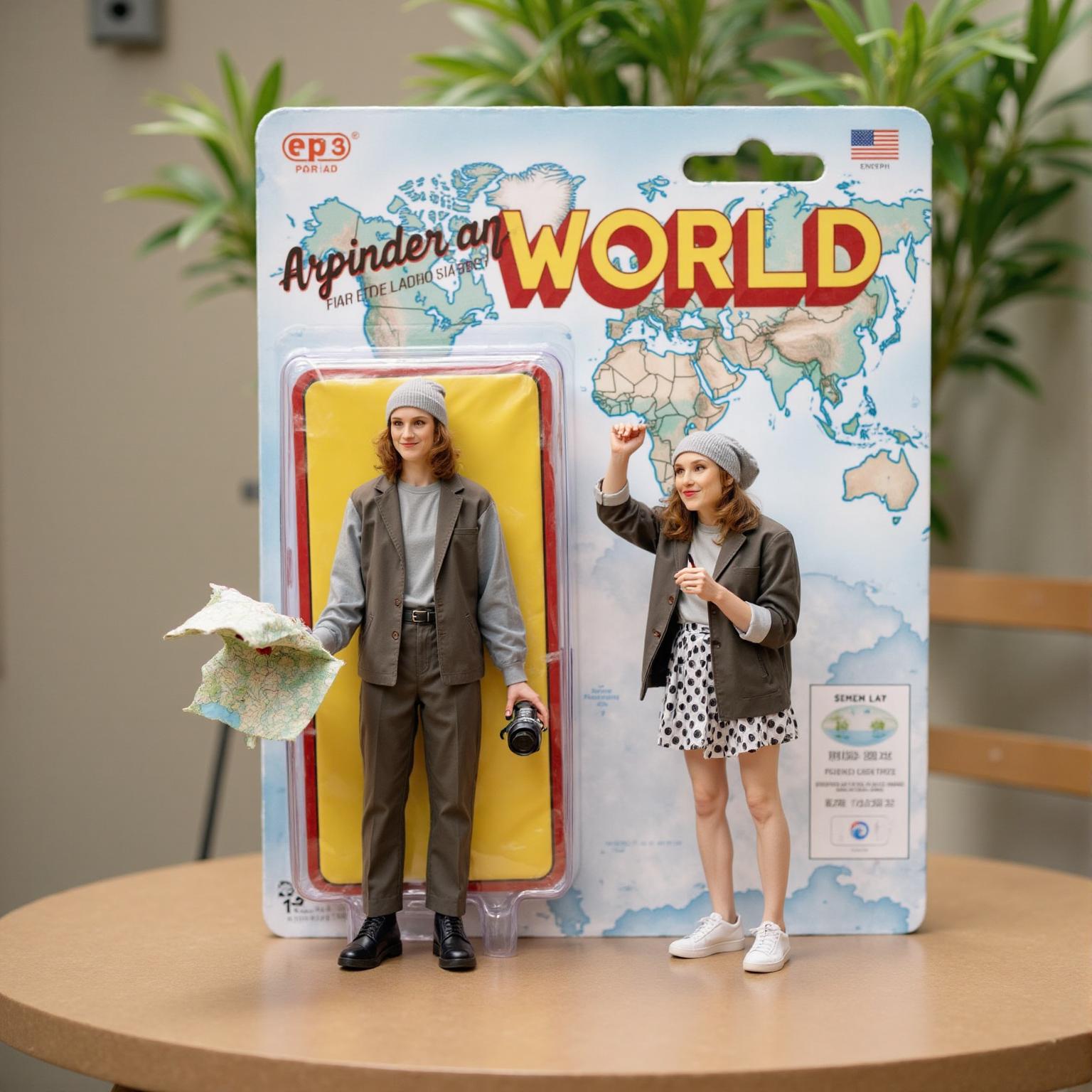 Adventurous Traveler Figure